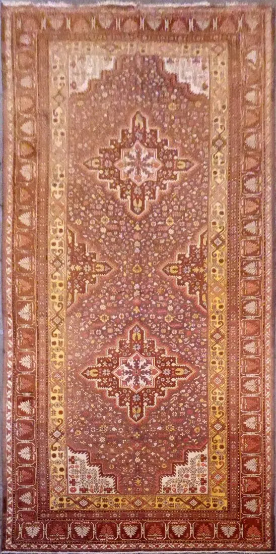 One Of The Kind Afghani Khotan Rug 14'0" x 7'0"